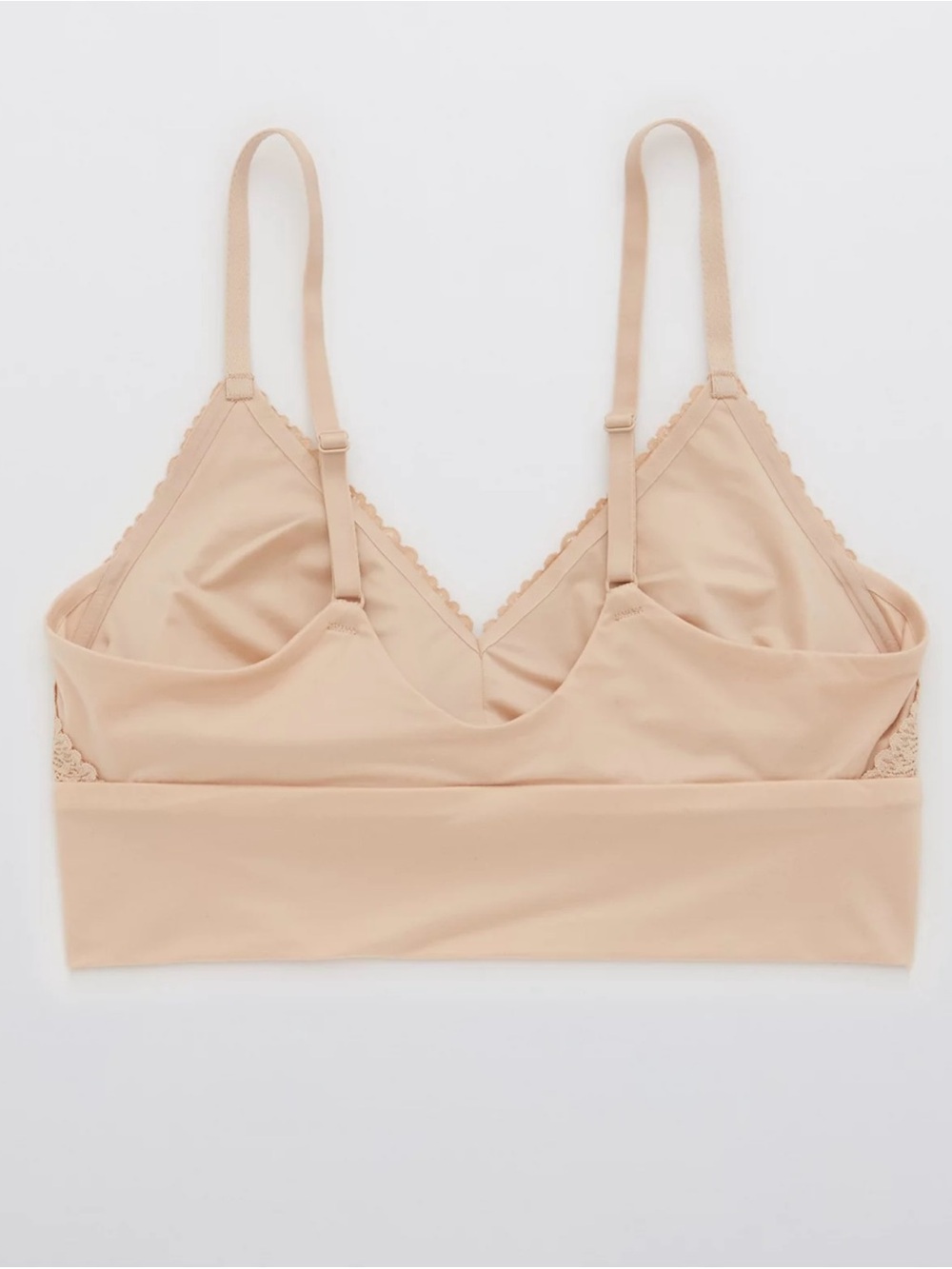 Aerie Sunnie Blossom Lace Padded Triangle Bralette Extra Support Size L (D) - Picture 4 of 13
